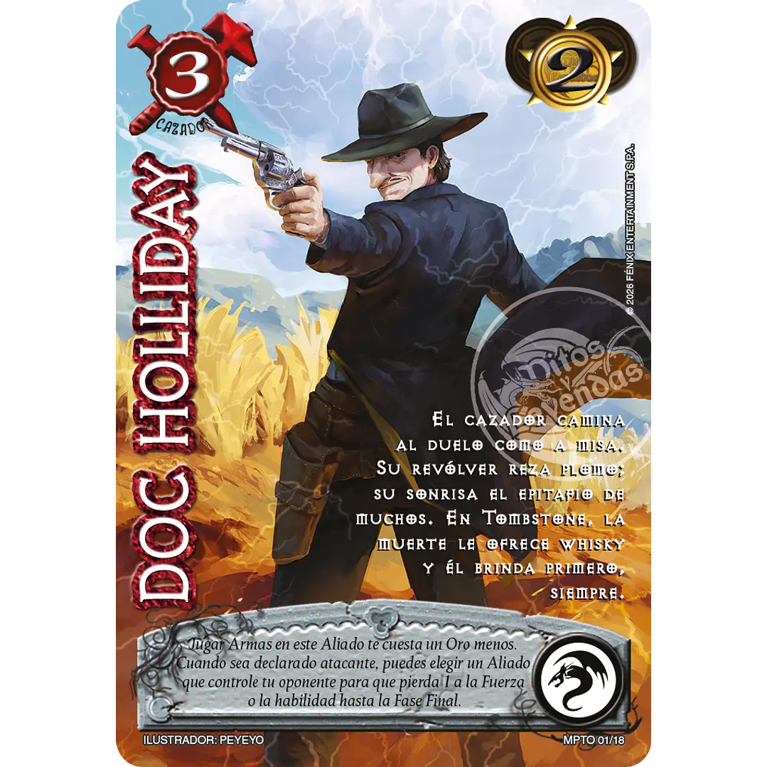 DOC HOLLIDAY - MUNDOS PERDIDOS - TOMBSTONE  1
