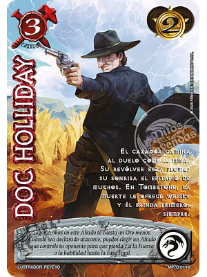 DOC HOLLIDAY - MUNDOS PERDIDOS - TOMBSTONE 