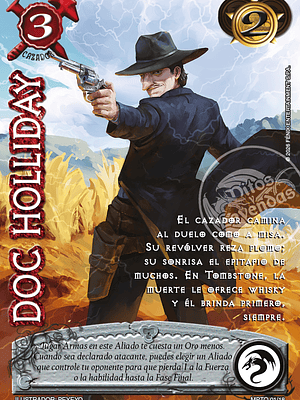 DOC HOLLIDAY - MUNDOS PERDIDOS - TOMBSTONE 
