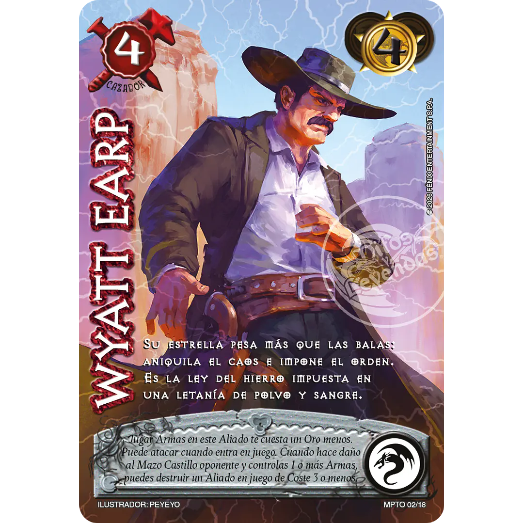 WYAT EARP - MUNDOS PERDIDOS - TOMBSTONE 1
