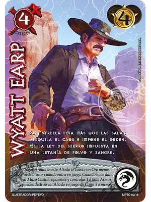 WYAT EARP - MUNDOS PERDIDOS - TOMBSTONE