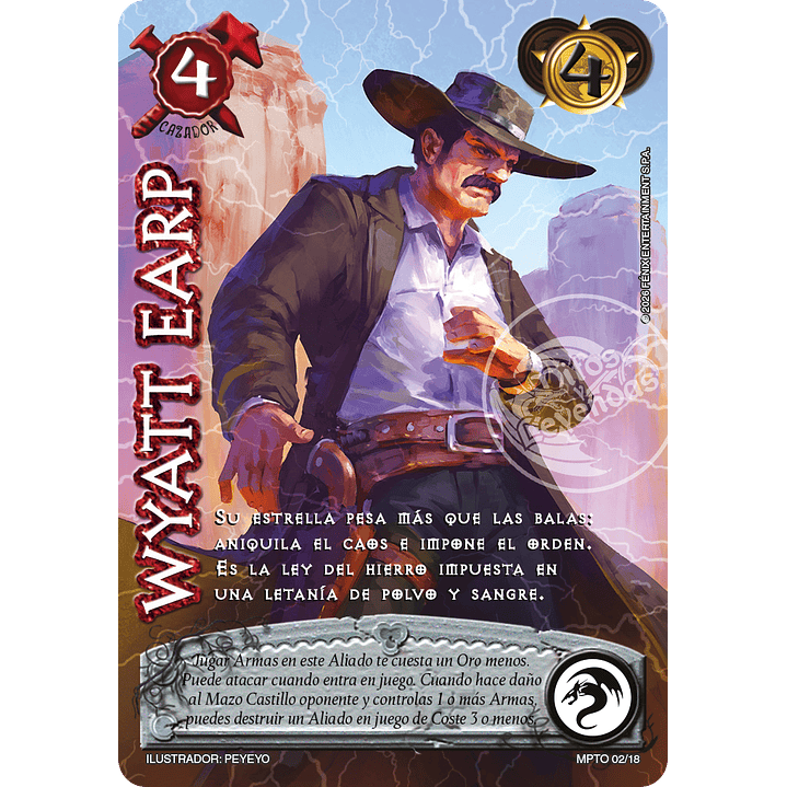 WYAT EARP - MUNDOS PERDIDOS - TOMBSTONE 1