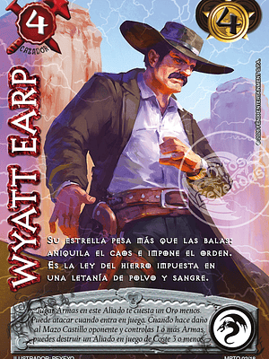 WYAT EARP - MUNDOS PERDIDOS - TOMBSTONE