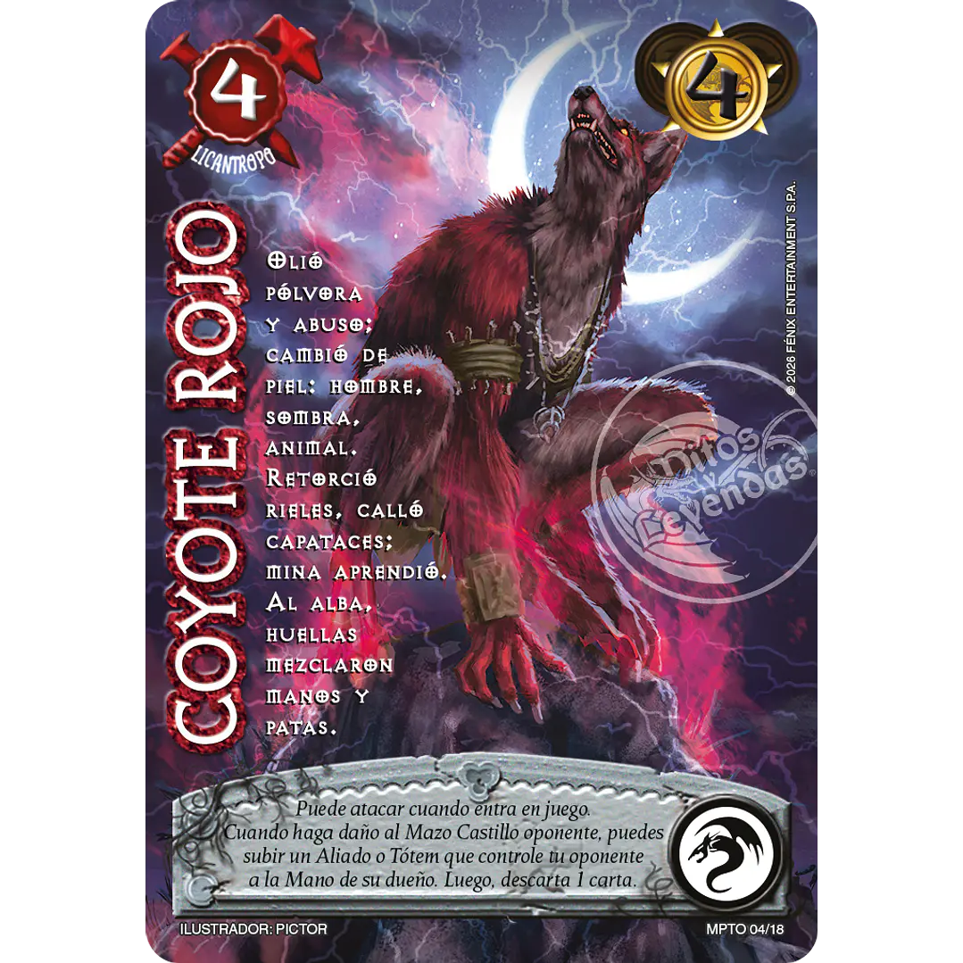 COYOTE ROJO - MUNDOS PERDIDOS - TOMBSTONE 1