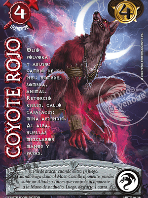 COYOTE ROJO - MUNDOS PERDIDOS - TOMBSTONE