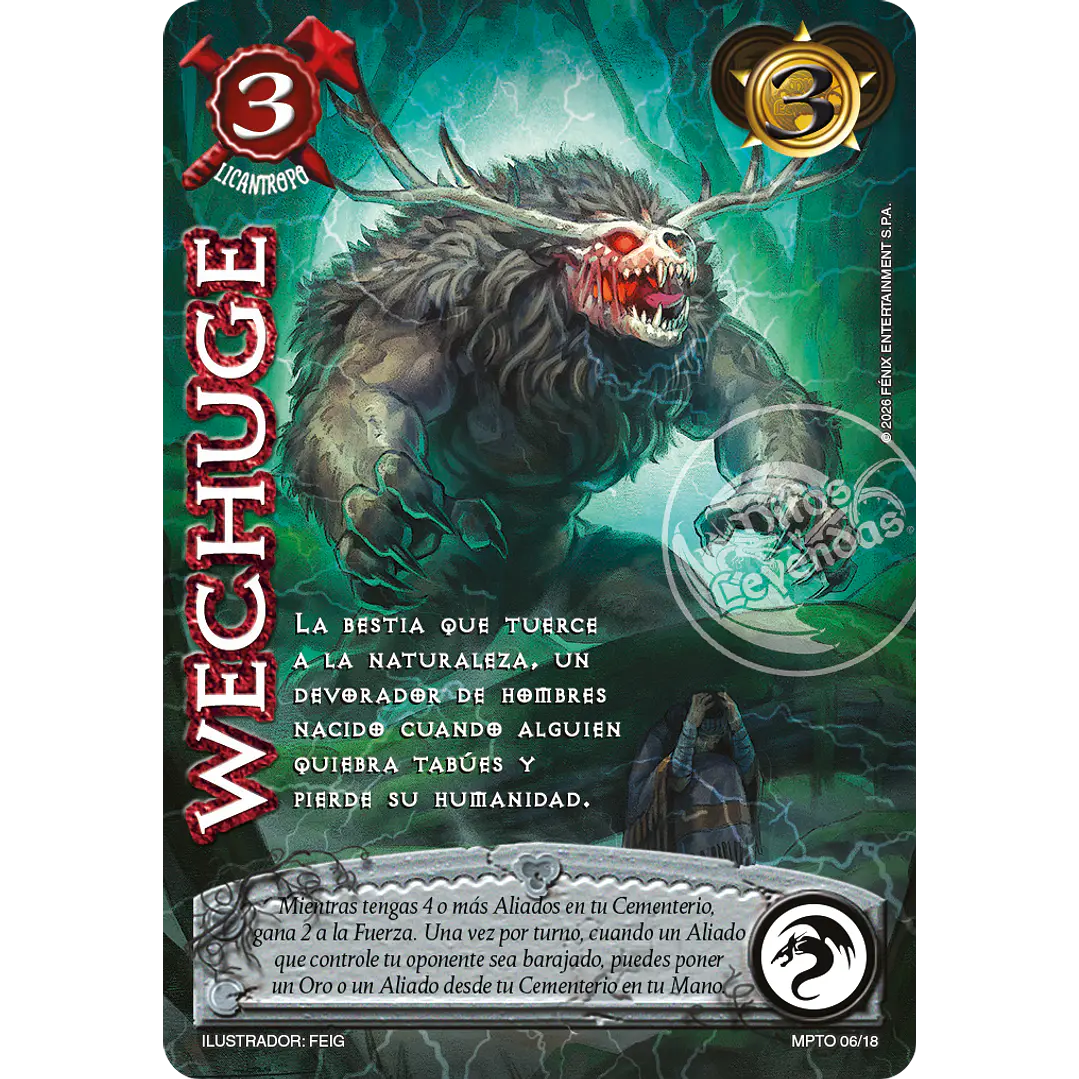 WECHUGE - MUNDOS PERDIDOS - TOMBSTONE 1