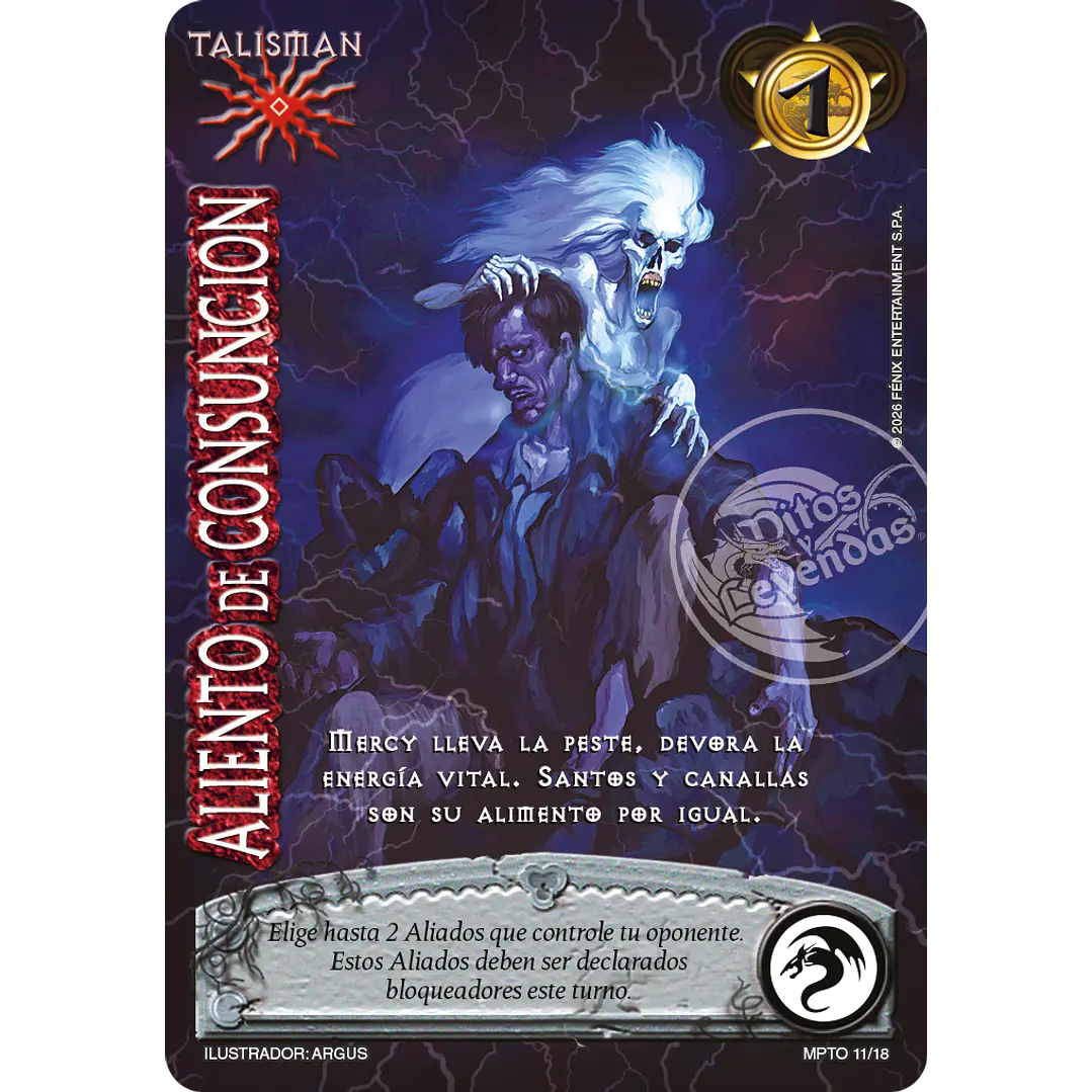 ALIENTO DE CONSUNCION - MUNDOS PERDIDOS - TOMBSTONE 1