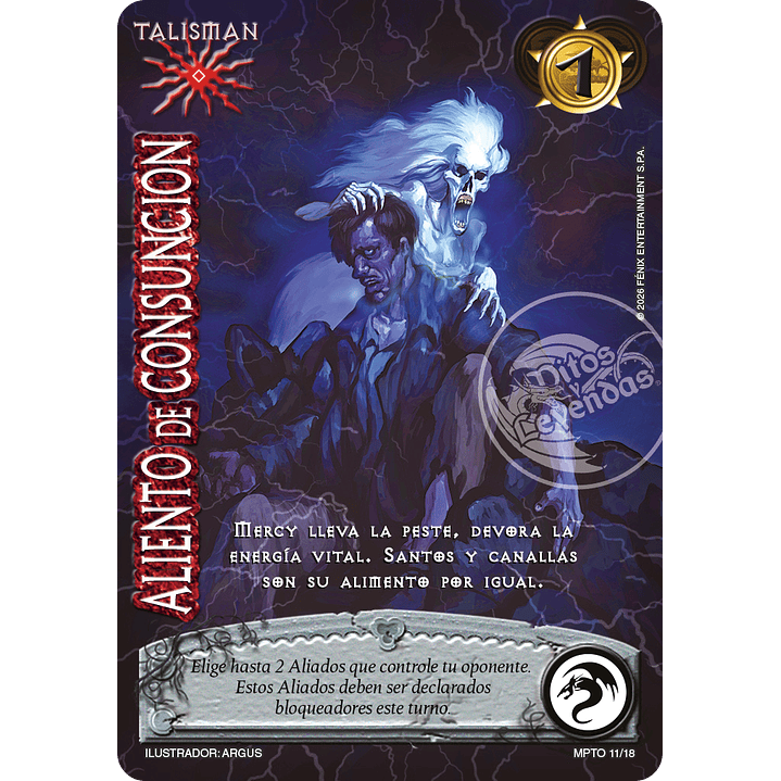 ALIENTO DE CONSUNCION - MUNDOS PERDIDOS - TOMBSTONE 1