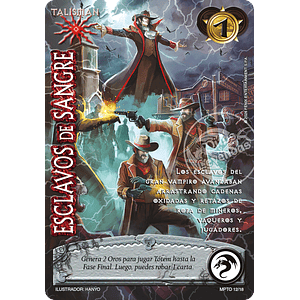 ESCLAVOS DE SANGRE - MUNDOS PERDIDOS - TOMBSTONE