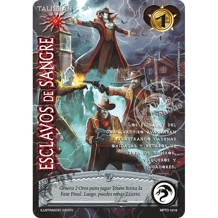 ESCLAVOS DE SANGRE - MUNDOS PERDIDOS - TOMBSTONE 1