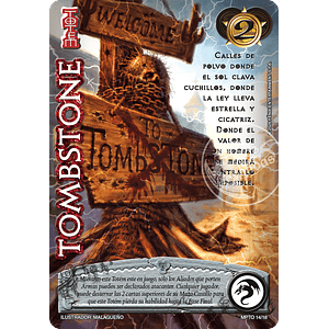 TOMBSTONE - MUNDOS PERDIDOS - TOMBSTONE