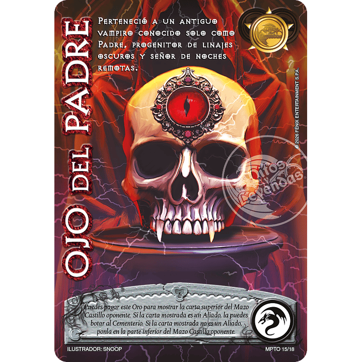 OJO DEL PADRE - MUNDOS PERDIDOS - TOMBSTONE 1