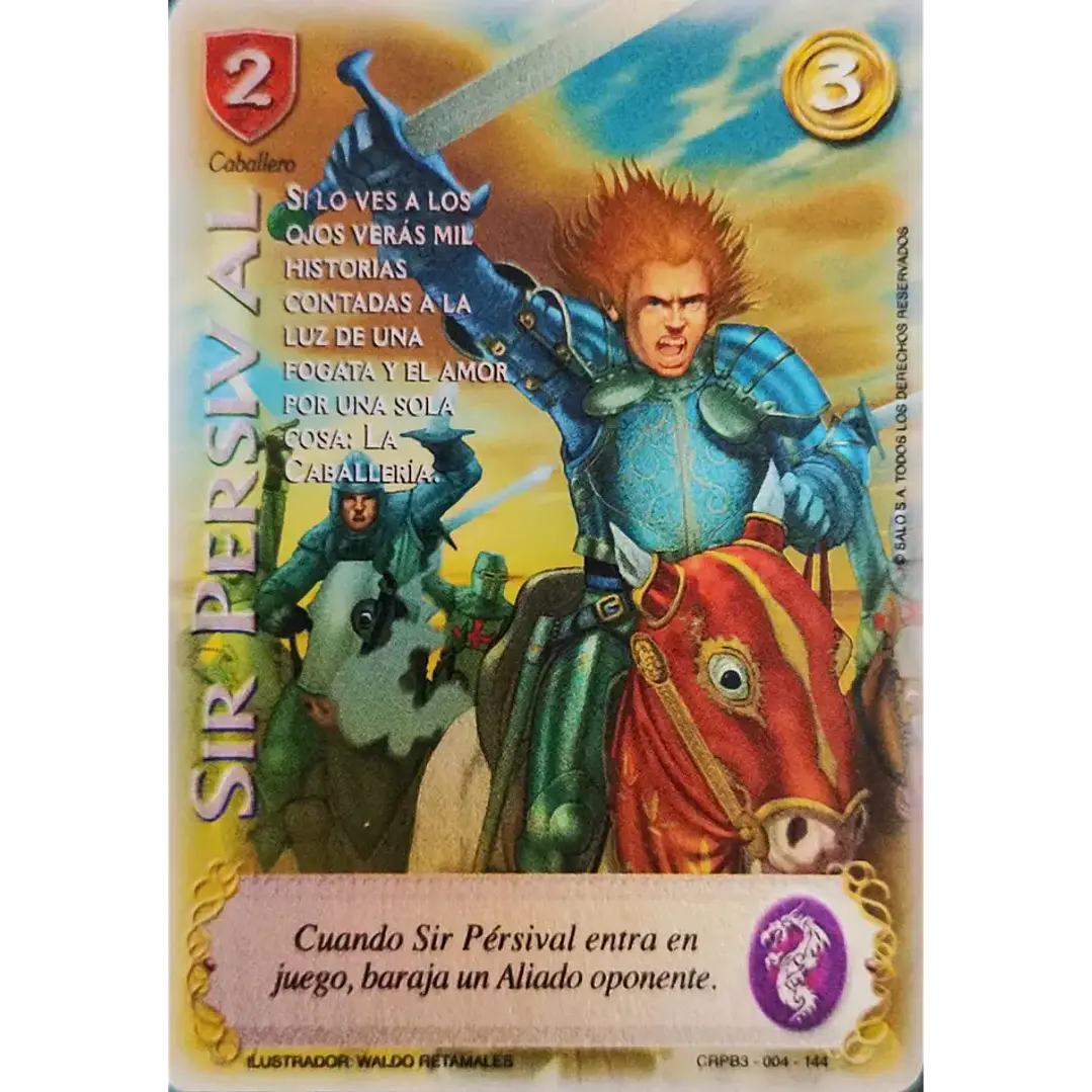 SIR PERSIVAL (KIT RACIAL 2024 - FOIL) 1