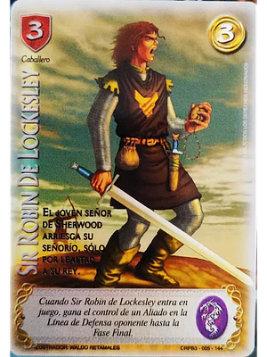 SIR ROBIN DE LOCKSLEY (KIT RACIAL 2024 - FOIL)