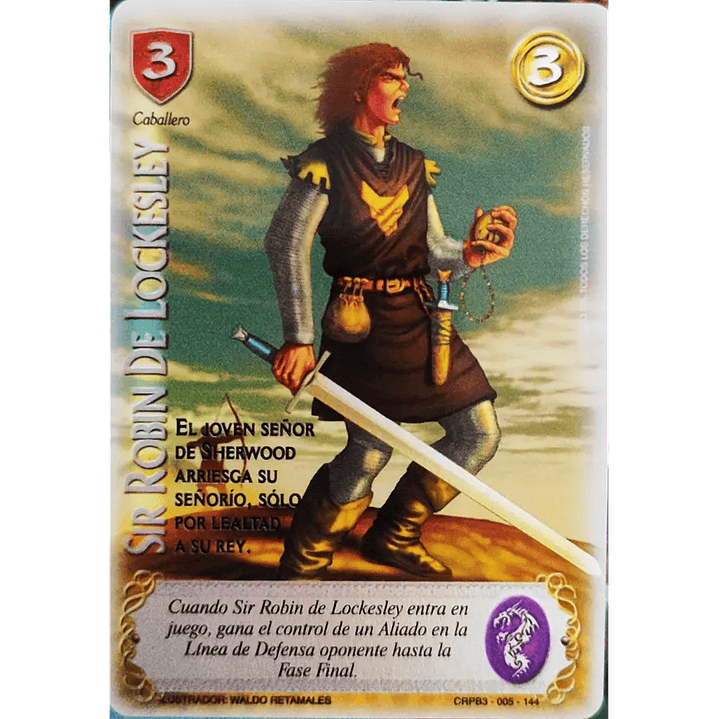 SIR ROBIN DE LOCKSLEY (KIT RACIAL 2024 - FOIL) 1