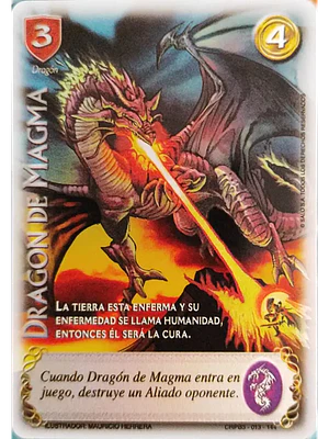 DRAGÓN DE MAGMA (KIT RACIAL 2024 – FOIL)