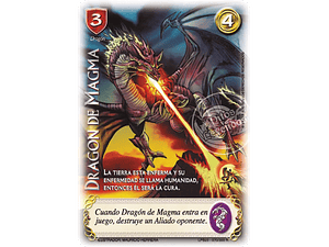 DRAGÓN DE MAGMA (LEYENDAS PB 3.0 - REALES)
