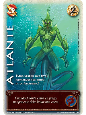 ATLANTE (HELÉNICA ANIV - VC FOIL)