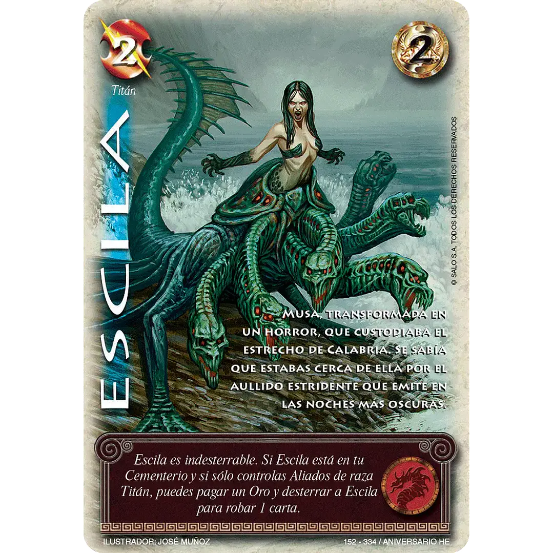 ESCILA (HELÉNICA ANIV - VC FOIL) 1