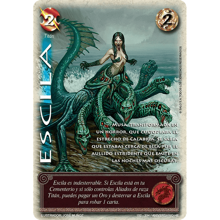 ESCILA (HELÉNICA ANIV - VC FOIL) 1