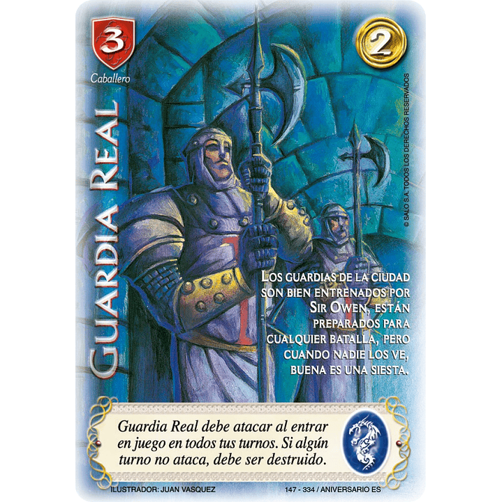 GUARDIA REAL (ANIVERSARIO ES VCR FOIL) 1