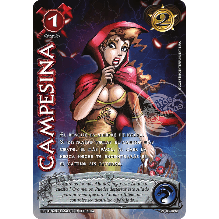 CAMPESINA - MUNDOS PERDIDOS - TOMBSTONE 1