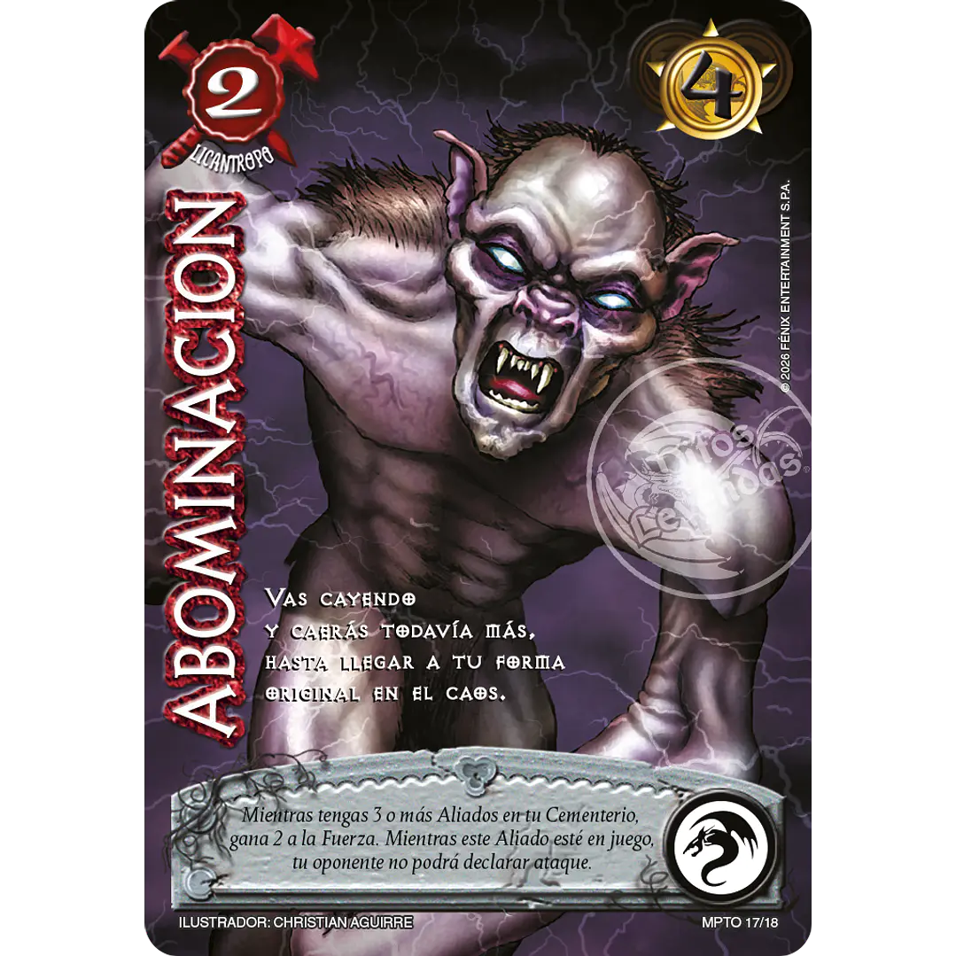 ABOMINACION - MUNDOS PERDIDOS - TOMBSTONE 1