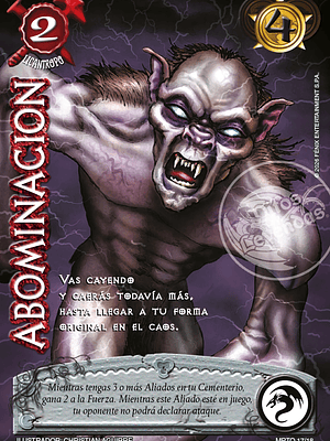 ABOMINACION - MUNDOS PERDIDOS - TOMBSTONE