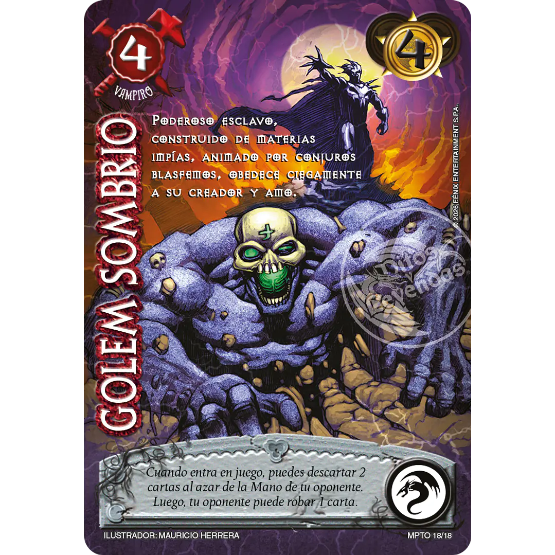 GOLEM SOMBRIO - MUNDOS PERDIDOS - TOMBSTONE 1