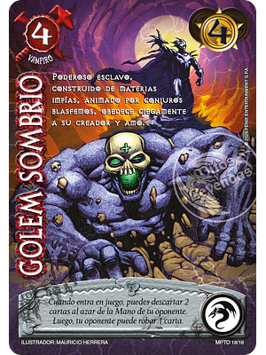 GOLEM SOMBRIO - MUNDOS PERDIDOS - TOMBSTONE