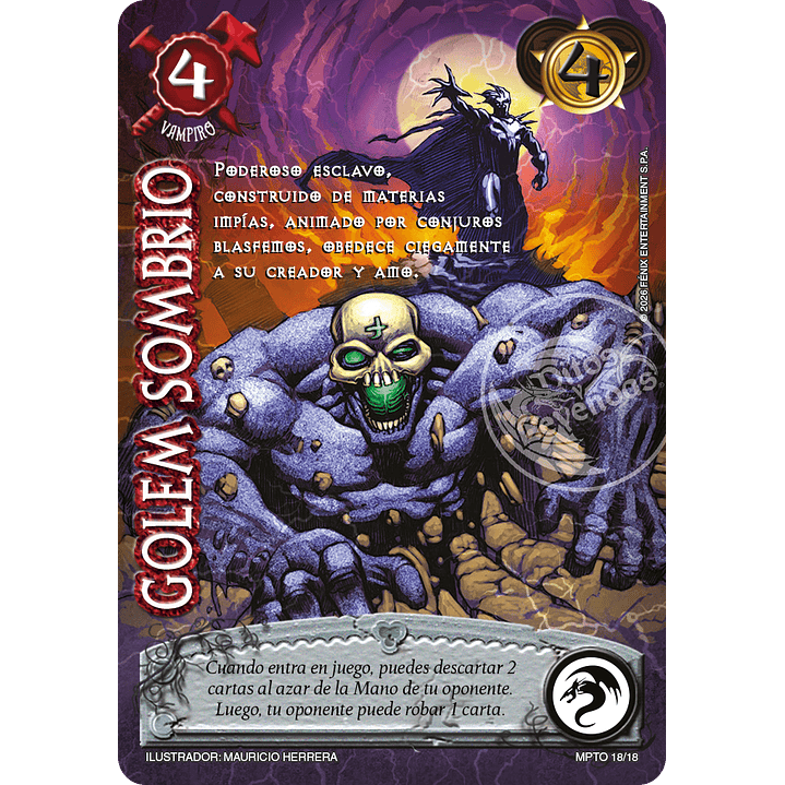 GOLEM SOMBRIO - MUNDOS PERDIDOS - TOMBSTONE 1