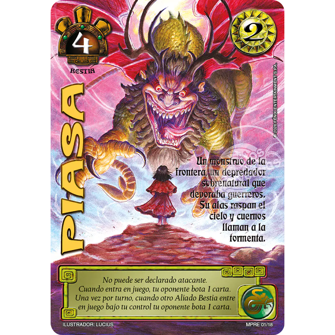PIASA - MUNDOS PERDIDOS - NUBE ROJA 1