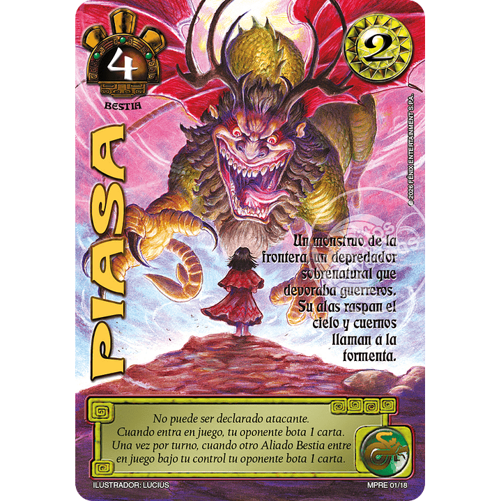 PIASA - MUNDOS PERDIDOS - NUBE ROJA 1