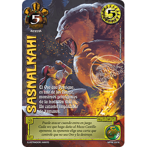 SASNALKANI - MUNDOS PERDIDOS - NUBE ROJA