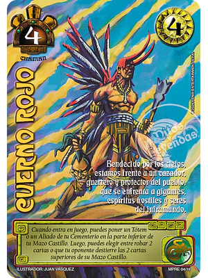 CUERNO ROJO - MUNDOS PERDIDOS - NUBE ROJA