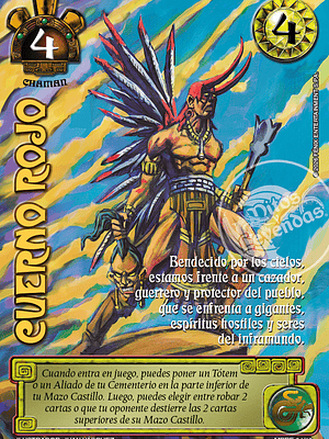 CUERNO ROJO - MUNDOS PERDIDOS - NUBE ROJA