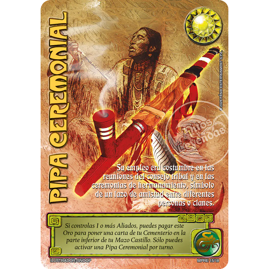 PIPA CEREMONIAL - MUNDOS PERDIDOS - NUBE ROJA 1