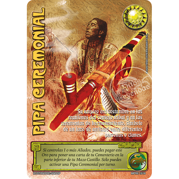 PIPA CEREMONIAL - MUNDOS PERDIDOS - NUBE ROJA 1