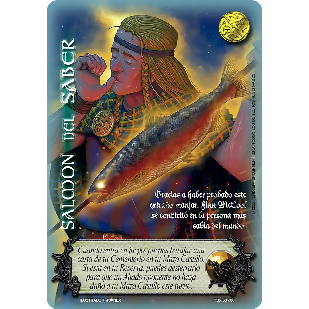 SALMON DEL SABER (TPKB25 - BUY A BOX) - SINGLES MITOS Y LEYENDAS- COPIAR 1