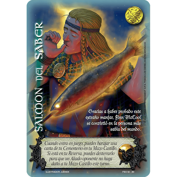 SALMON DEL SABER (TPKB25 - BUY A BOX) - SINGLES MITOS Y LEYENDAS- COPIAR 1