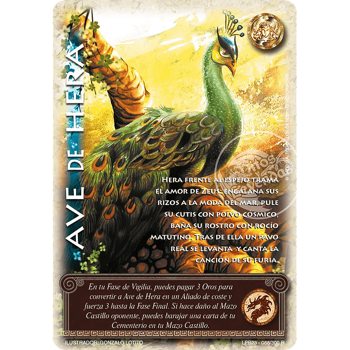 AVE DE HERA (LEYENDAS PB 3.0 - REALES) 1