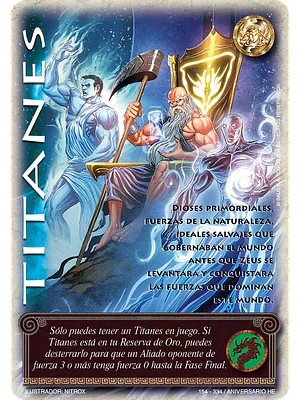 TITANES (HELÉNICA ANIV - VC FOIL)