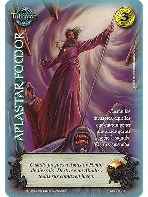 APLASTAR FOMOR (TKPB23 - DRAGON DORADO)