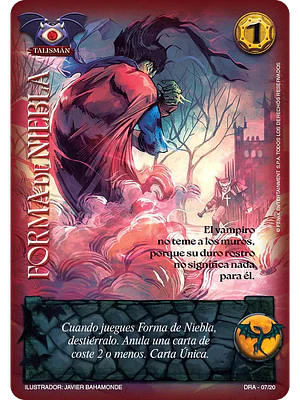 FORMA DE NIEBLA (KIT DRÁCULA)