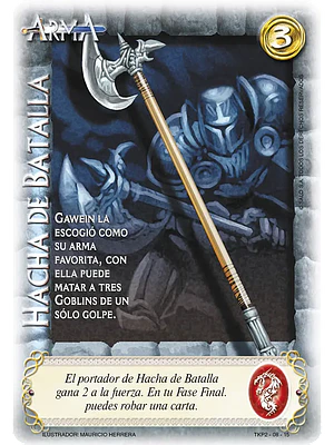 HACHA DE BATALLA (TKPB23 - FE SIN LIMITE)