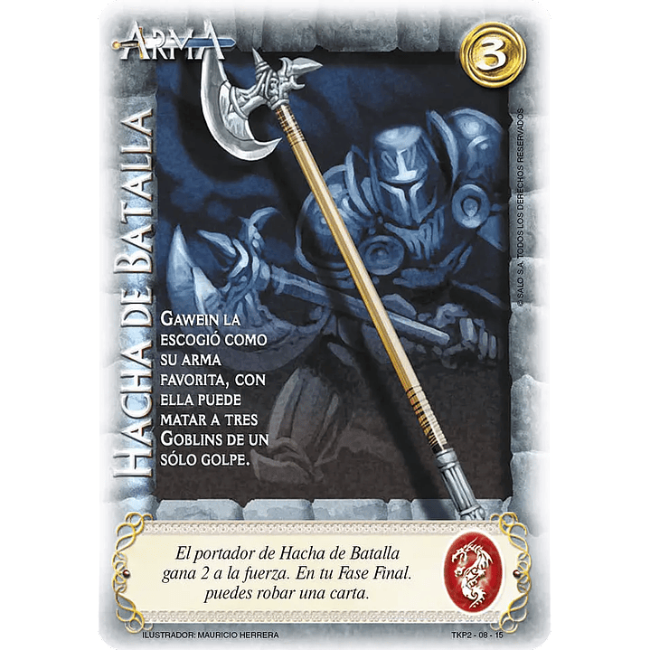 HACHA DE BATALLA (TKPB23 - FE SIN LIMITE) 1