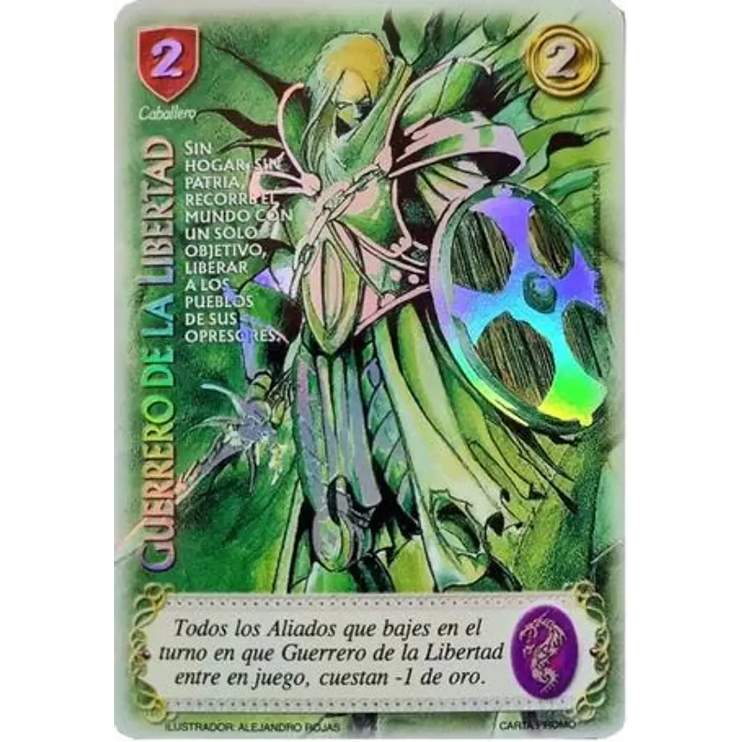 GUERRERO DE LA LIBERTAD (CARTA PROMO) 1