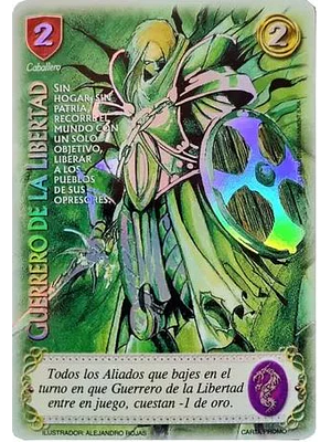 GUERRERO DE LA LIBERTAD (CARTA PROMO)
