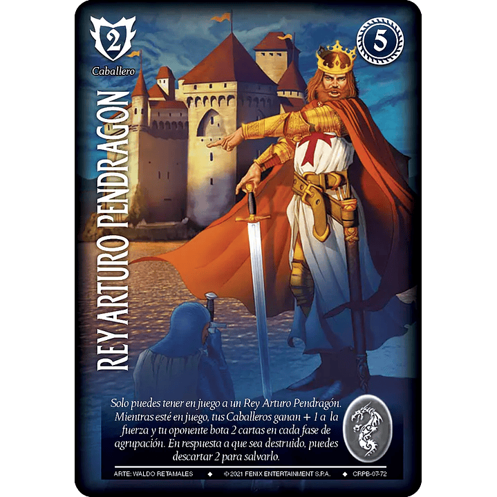 REY ARTURO PENDRAGÓN (CRPB - CABALLERO) 1