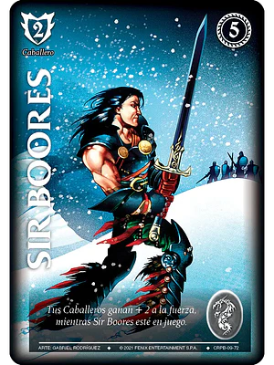 SIR BOORES (CRPB - CABALLERO)